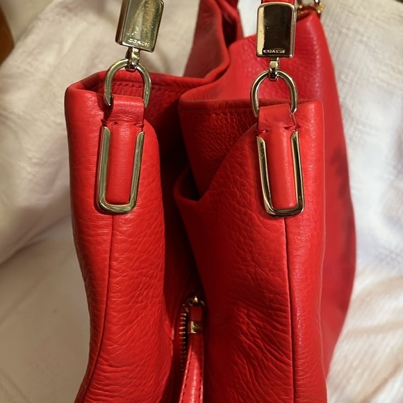 COACH - Madison pebble leather Phoebe satchel- F34495 -NWOT - Picture 5 of 12